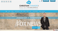 Desktop Screenshot of christianthinkers.com